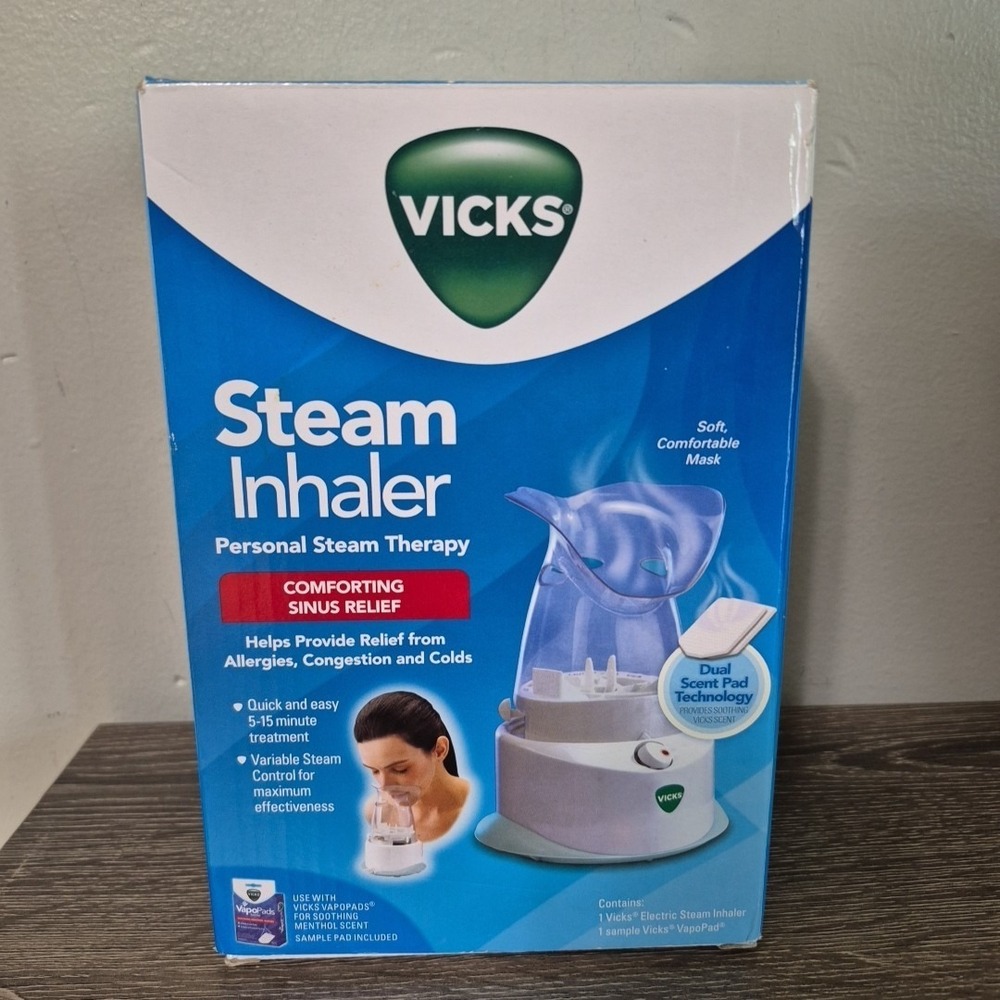 Vicks Steam Inhaler - Personal Steam Therapy - Model # V1200-6-VV1